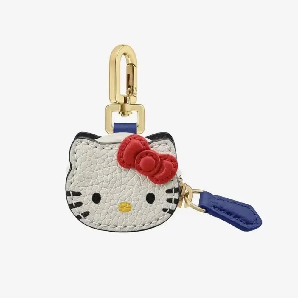 Sanrio Hello Kitty Key Chain Key Ring Bag / Backpack Pendant Leather Ltd. Ed.